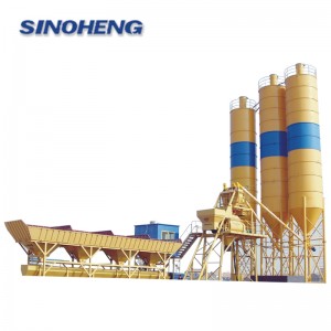 HZS40SE 40m3/h skip hoist concrete mixing plant