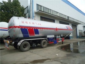 56000 Liters LPG Tank Semi Trailer