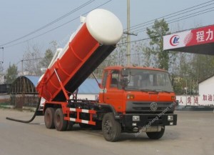 Dongfeng 6×4 sewage suction truck (16m3)