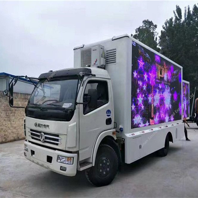 Dongfeng DFAC 4×2 led advertise truck