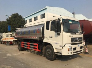 Dongfeng Tianjin milk tanker truck (13000L)