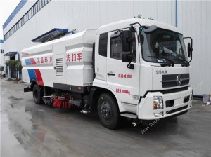 Dongfeng Tianjin washing sweeper truck