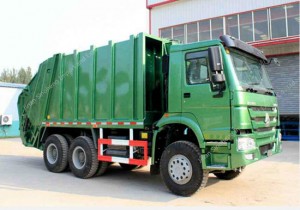 HOWO 16m3 Compressor Garbage Truck