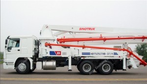 HOWO 37M Concrete Pump Truck