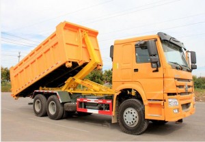 HOWO 6×4 Hook Lift Garbage Truck