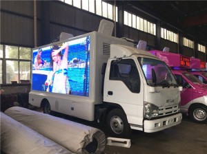 ISUZU mobile led advertising truck