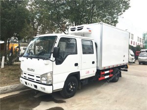 ISUZU thermo king refrigerator truck