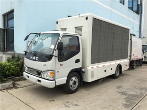 JAC mobile led display truck