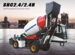 SHC 2.4/2.4R Self Propelled Concrete Mixer