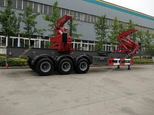 Side Lifter Crane Semi-trailer