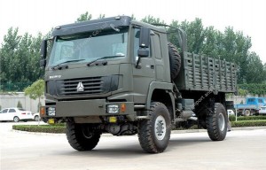 SINOTRUK 4×4 All Wheel Drive 336hp Cargo Truck