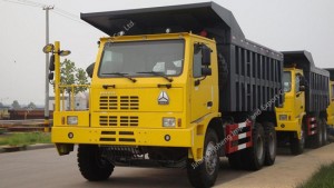 SINOTRUK HOWO 50 TONS MINING TIPPER TRUCK