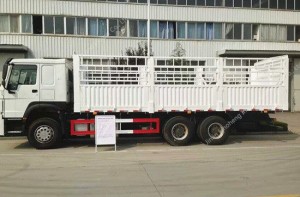 SINOTRUK HOWO 6X4 Van Cargo Truck