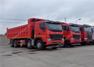 SINOTRUK HOWO A7 8X4 371hp Dump Truck