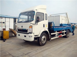 SINOTRUK HOWO Swing Garbage truck