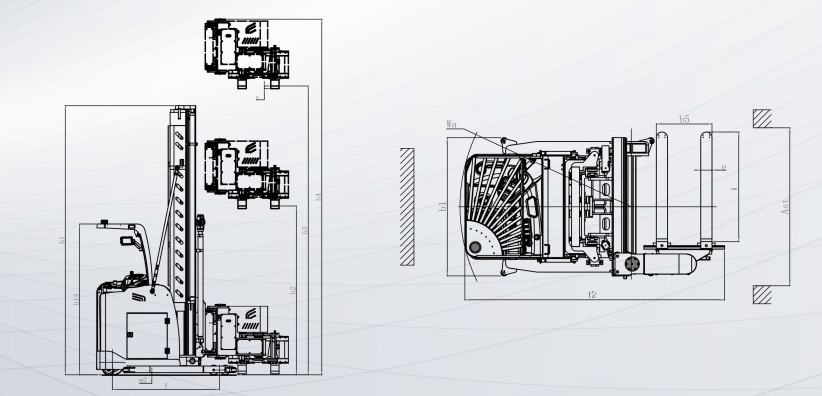 VNA Forklift CDDM-CDDME-5